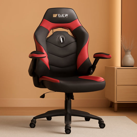 NGEN Gaming Chair With Adjustable Lumbar Support Red